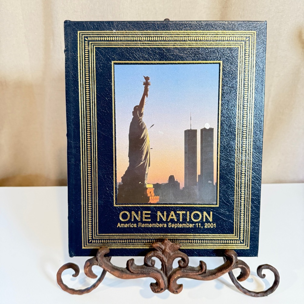 Easton Press One Nation America Remembers September 11‎ 2001 Leather Life Book